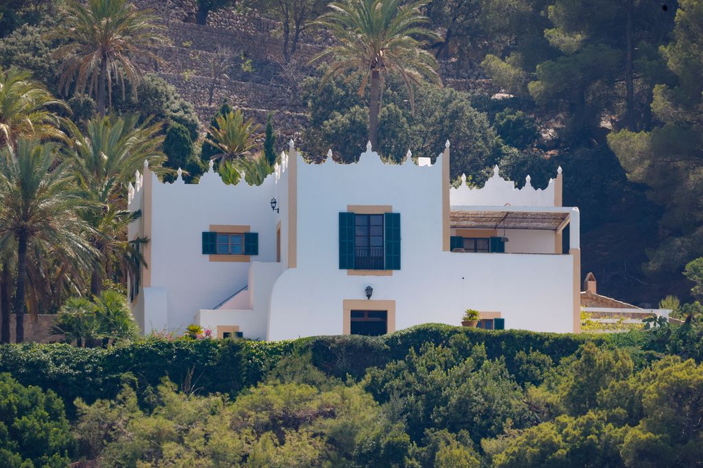 Imagen de la casa que Michael Douglas posee en Mallorca