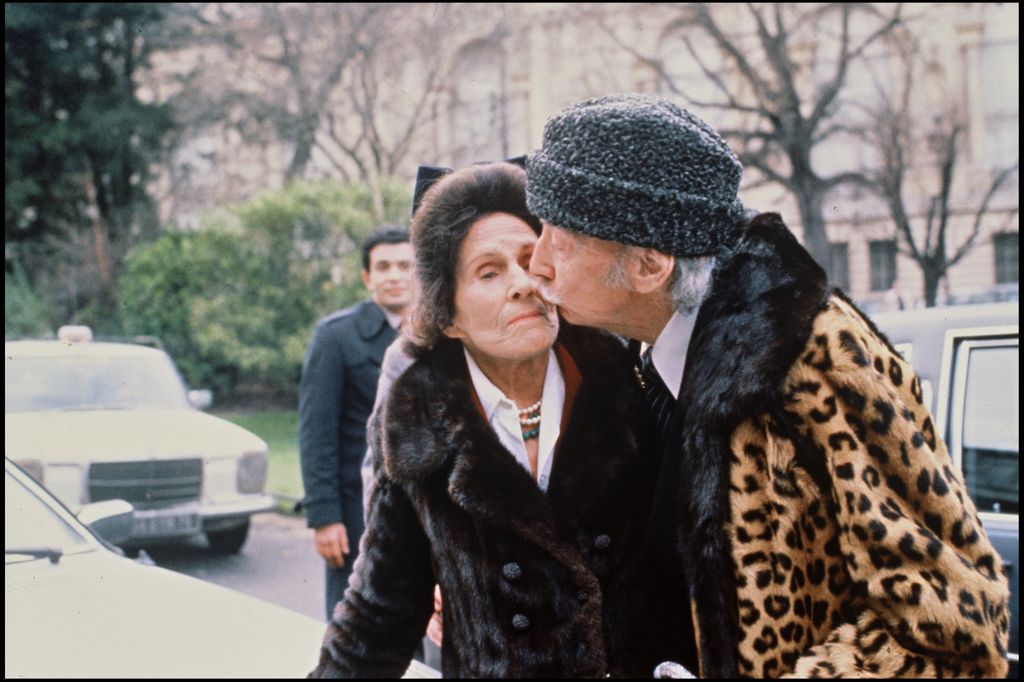 Salvador Dalí y su mujer, Gala, en 1980