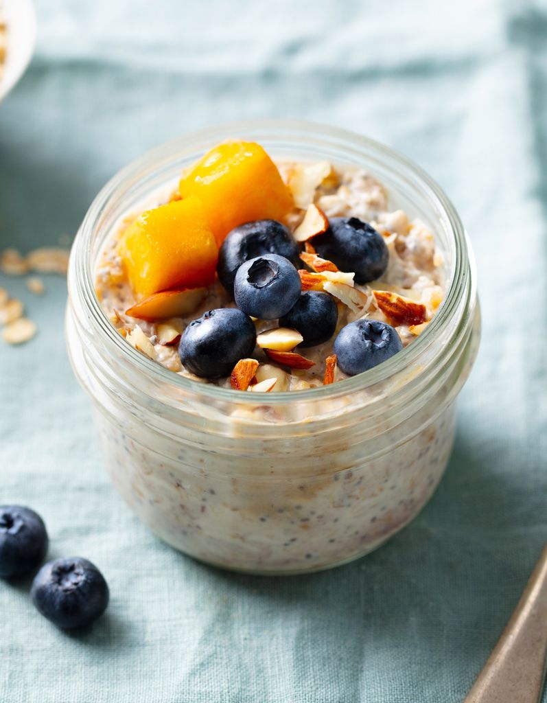 Overnight Oats, una forma estupenda de incluir la avena en el desayuno.