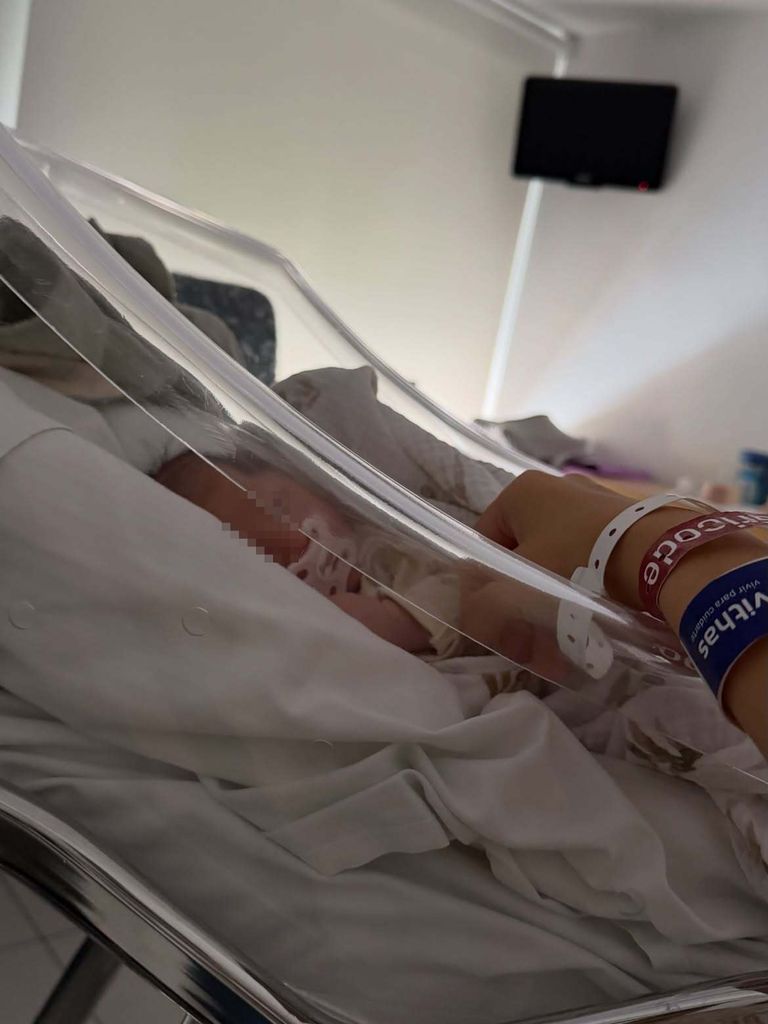 Una fotografía en el hospital