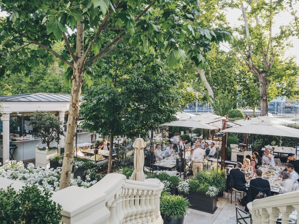 Terraza de El Jardín del Hotel Mandarin Oriental Ritz Madrid 