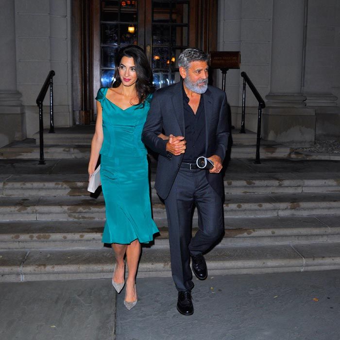 George Clooney y Amal Clooney
