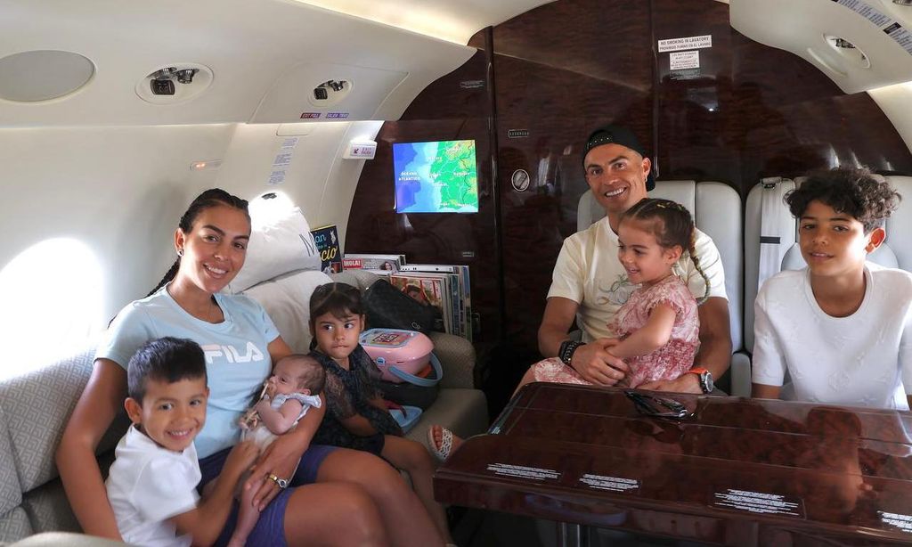 georgina rodr guez cristiano ronaldo y sus hijos
