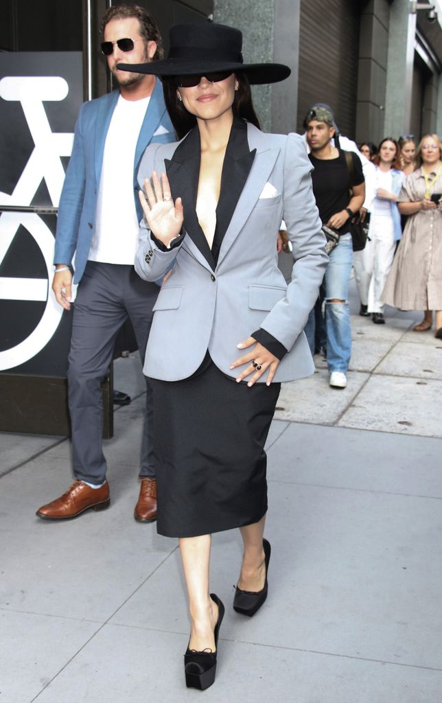 Jenna Ortega en las calles de Nueva York. 