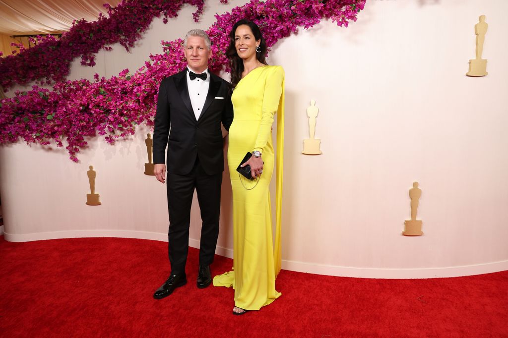 Bastian Schweinsteiger y Ana Ivanovic fueron invitados a los Oscar de 2024