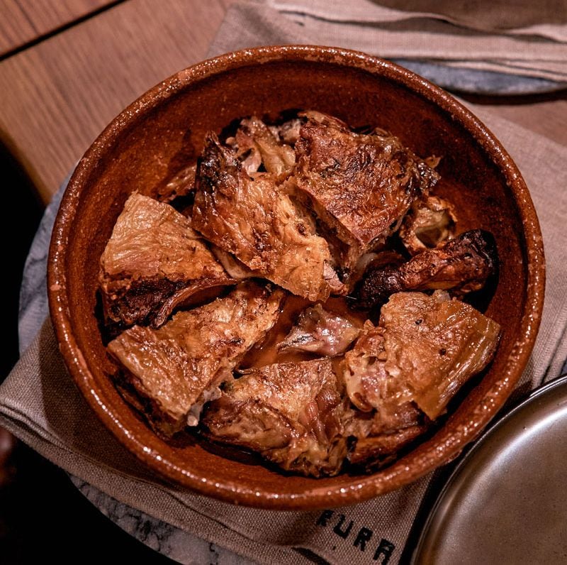 Plato de cordero de