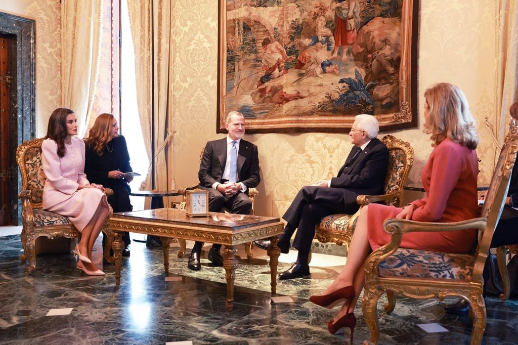 Reyes Felipe y Letizia de visita de Estado a Italia 