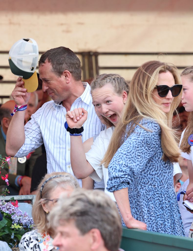 Harriet Sperling convive con la familia de Peter Phillips desde hace tiempo 