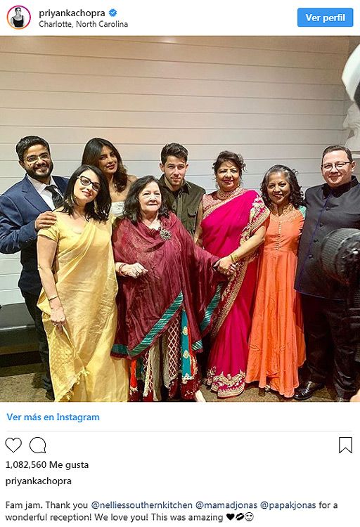 ¡Aún no ha terminado! Nick Jonas y Priyanka Chopra vuelven a celebrar su boda en Carolina del Norte