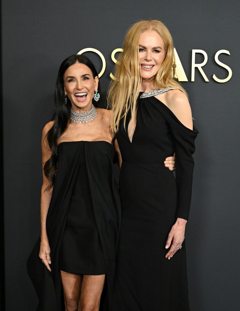 Demi Moore y Nicole Kidman en los Governors Awards de 2024