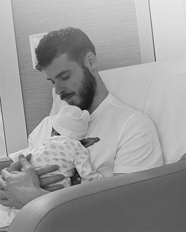 Las bonitas palabras de Edurne a De Gea: ' Llevas unos días siendo padre y ya puedo decir que eres el mejor'