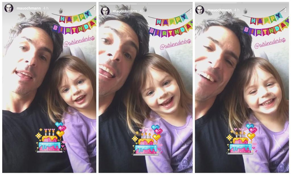 mauricio ochmann y su hija kailani