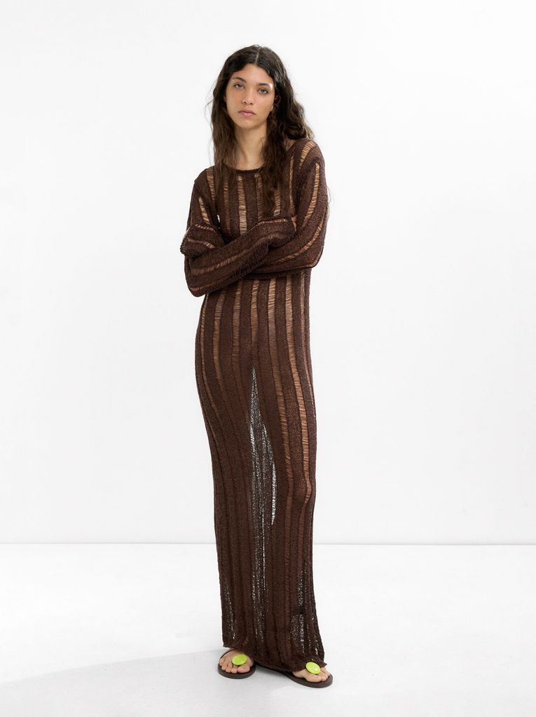 vestido punto parfois