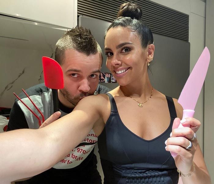 Cristina Pedroche y David Muñoz