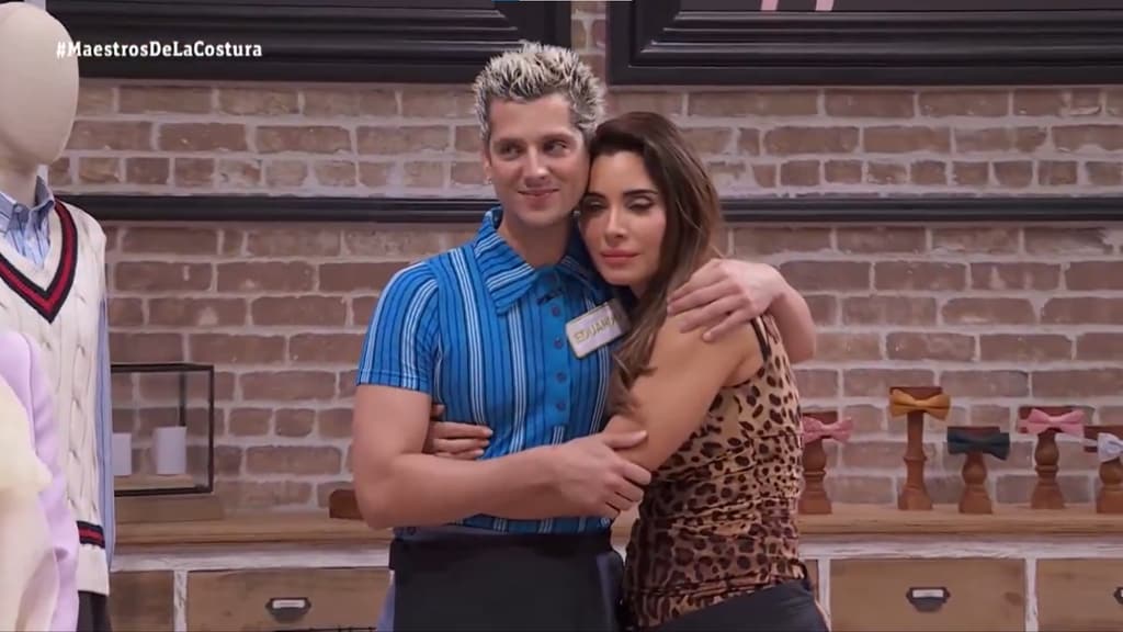 Eduardo Casanova y Pilar Rubio en Maestros de la Costura Celebrity