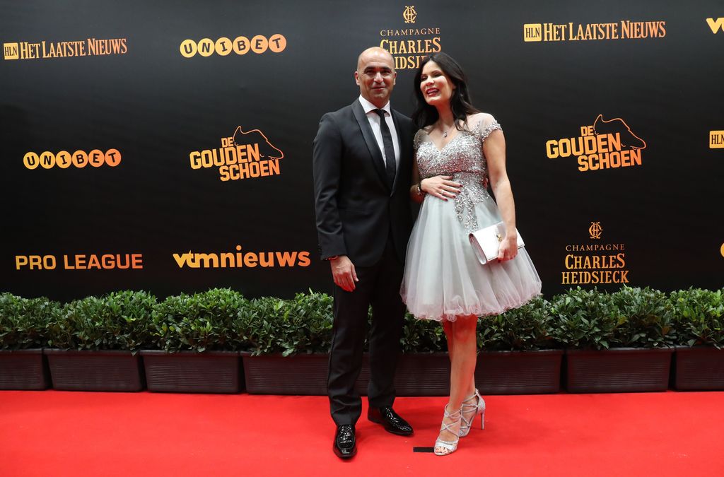 Roberto Martínez junto a su mujer, Beth Thompson