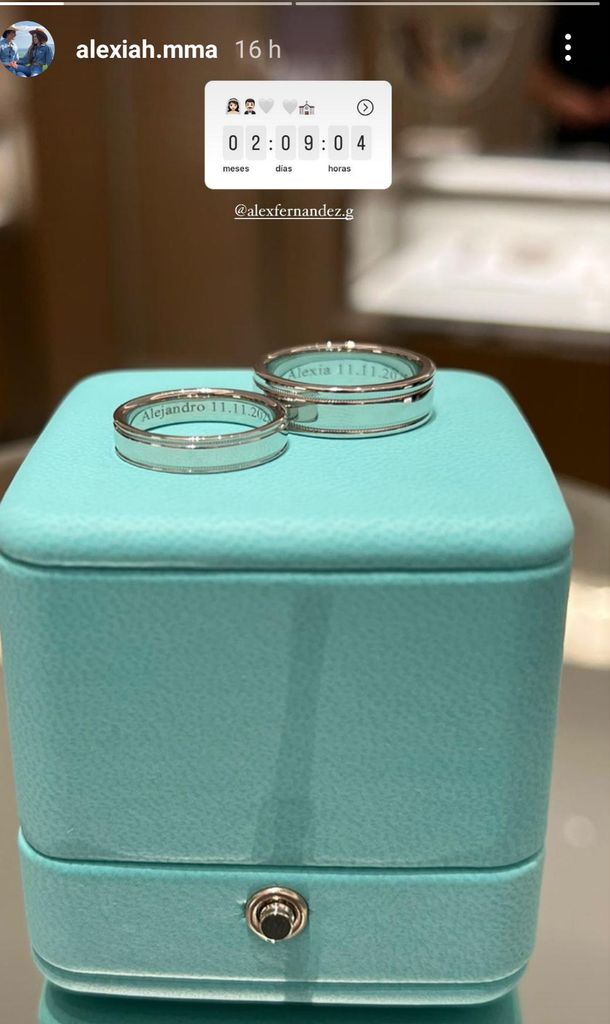 Anillos de Álex y Alexia