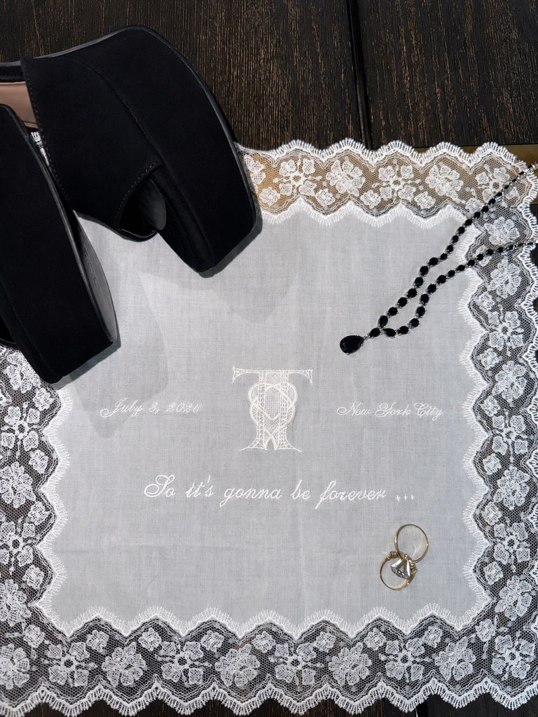 Algunos de los recuerdos de la boda de Taylor Swift