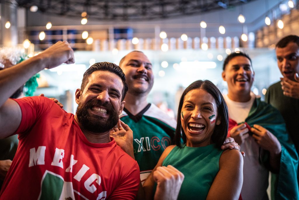 El Mundial de Fútbol es un motivo de encuentro para familiares y amigos
