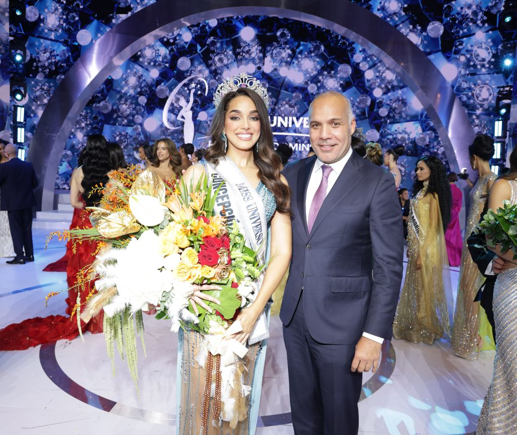 Ronald Day, CEO de Miss Universe, estuvo presente en la coronación de Miss República Dominicana 2026