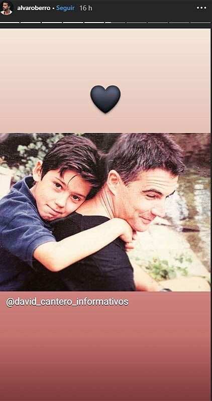 ¡Irreconocible! David Cantero tira de nostalgia para felicitar a su hijo Álvaro por su cumpleaños