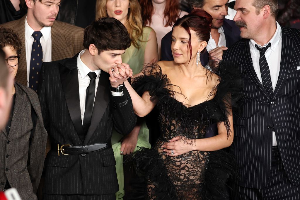 Millie Bobby Brown eligió a Noah Schnapp como padrino para su bebé