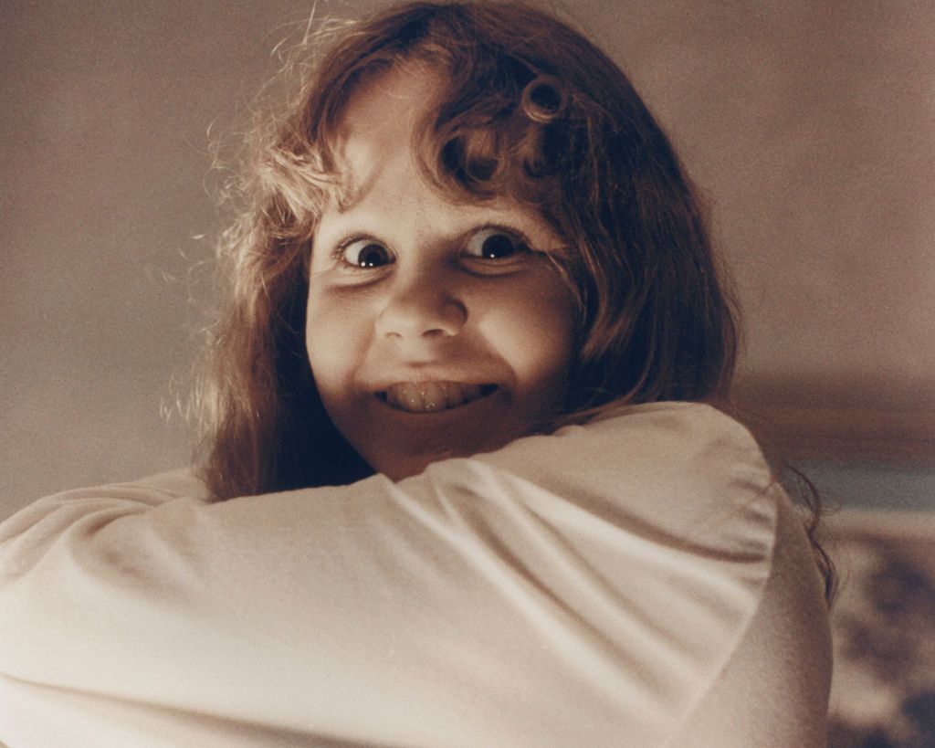 Linda Blair en una escena de 'El Exorcista' (1973)