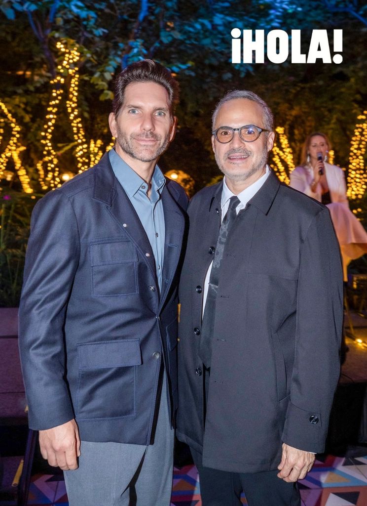El actor y conductor Arap Bethke, quien fungió como maestro de ceremonias con Alberto Navarro