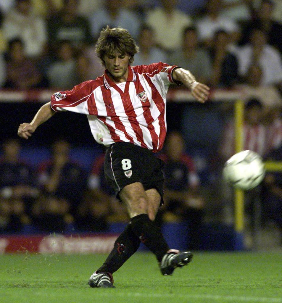 Julen jugando en su club en el año 2001
