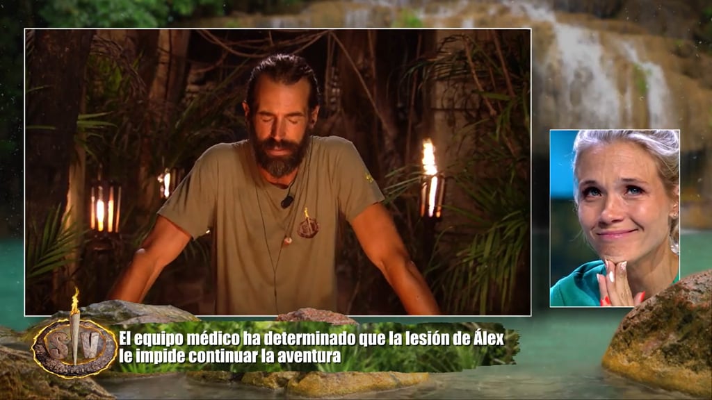 Álex Adrover abandona Supervivientes 2025 por una lesión en la rodilla