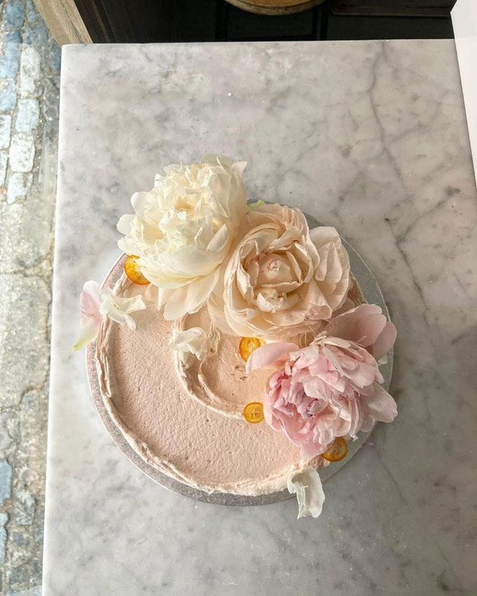 Tarta de cumpleaños de Lilibet