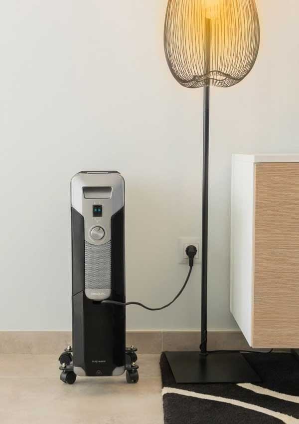 Radiador eléctrico negro de Cecotec