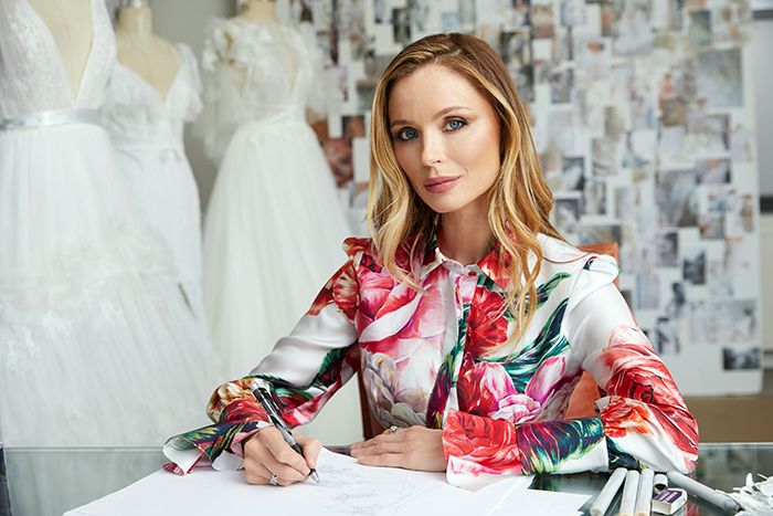 Georgina Chapman de Marchesa para Pronovias