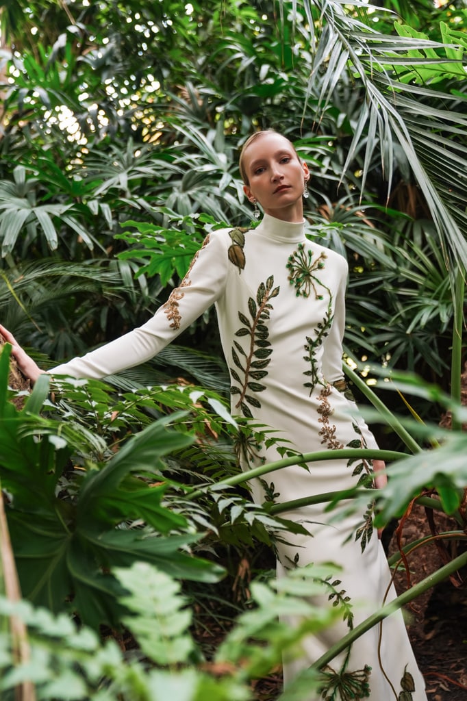 Vestido de novia estampado de Mariano Moreno