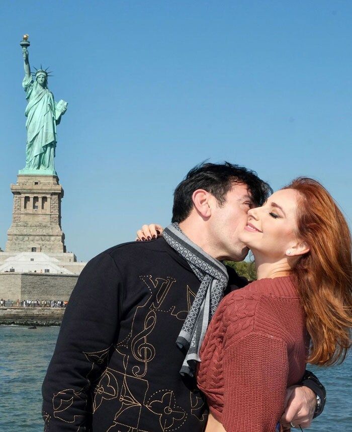 Jorge Salinas y Elizabeth Álvarez