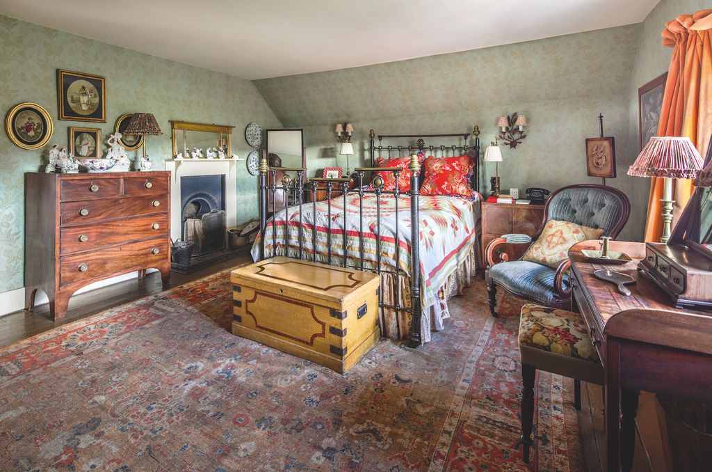 La casa de Alexandra Tolstoy en los Cotswolds. 