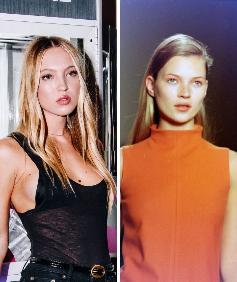 Lila Moss y Kate Moss