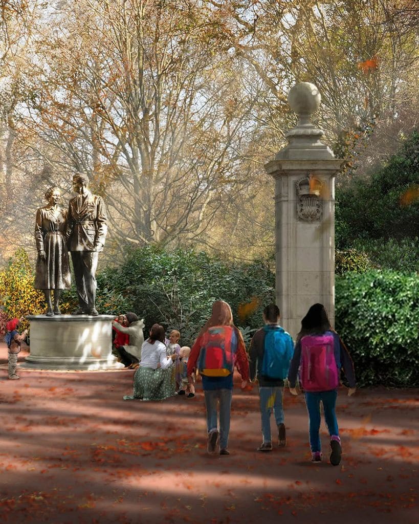 Memorial de Isabel II en Londres