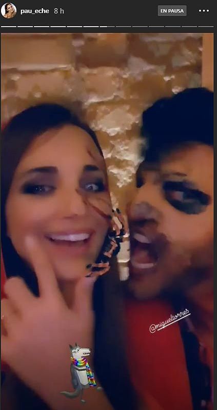 La divertida fiesta con amigos de la 'caperucita' Paula Echavarría con el Miguel Torres más 'feroz' 