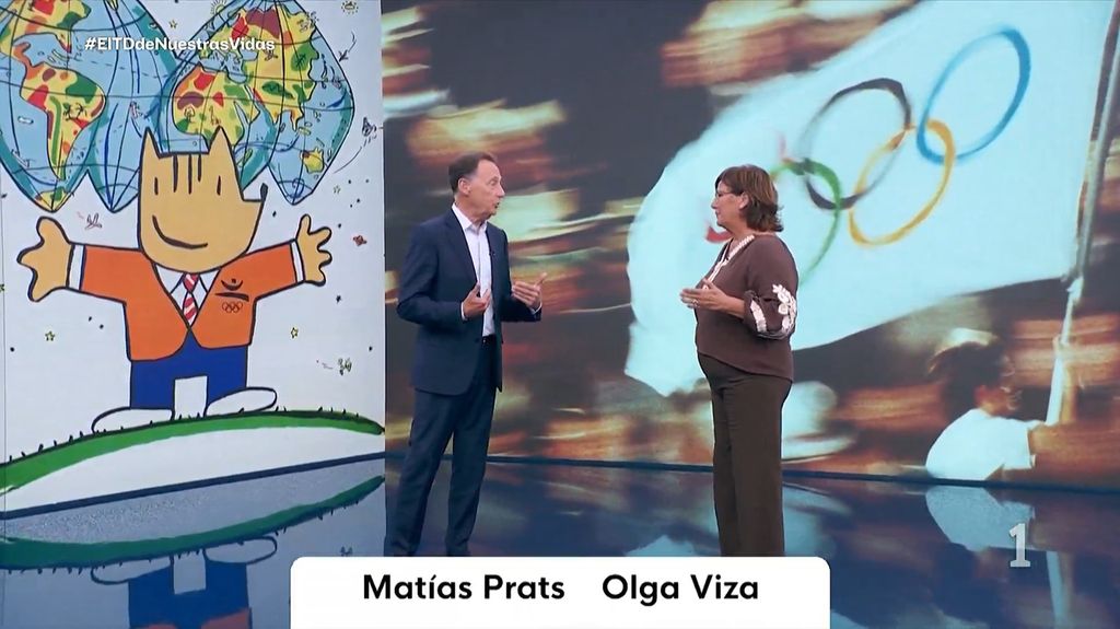 Matías Prats y Olga Viza, juntos en 'El telediario de nuestras vidas'