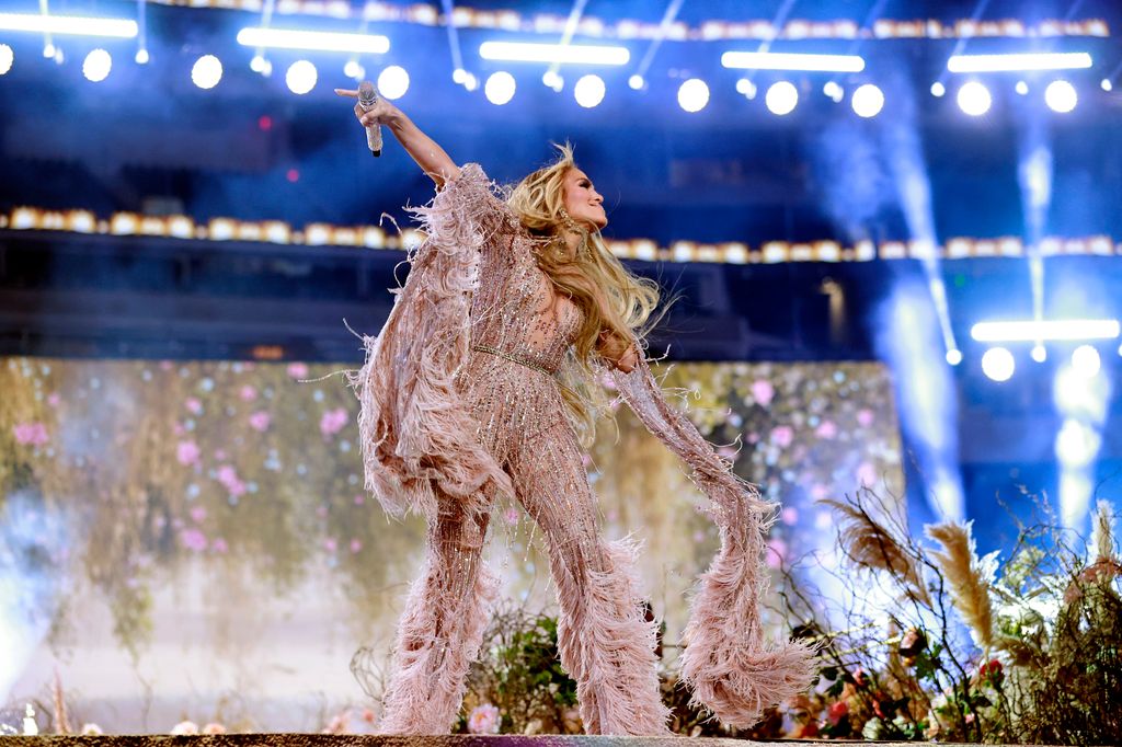 Jennifer Lopez en el concierto Global Citizen VAX LIVE en Inglewood el 2 de mayo de 2021