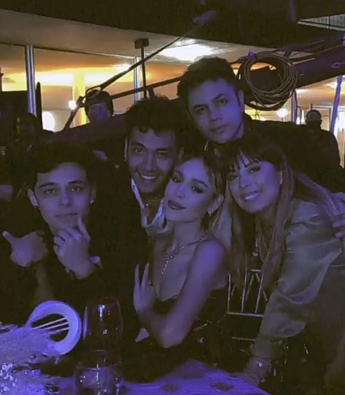Danna Paola y Alex Hoyer