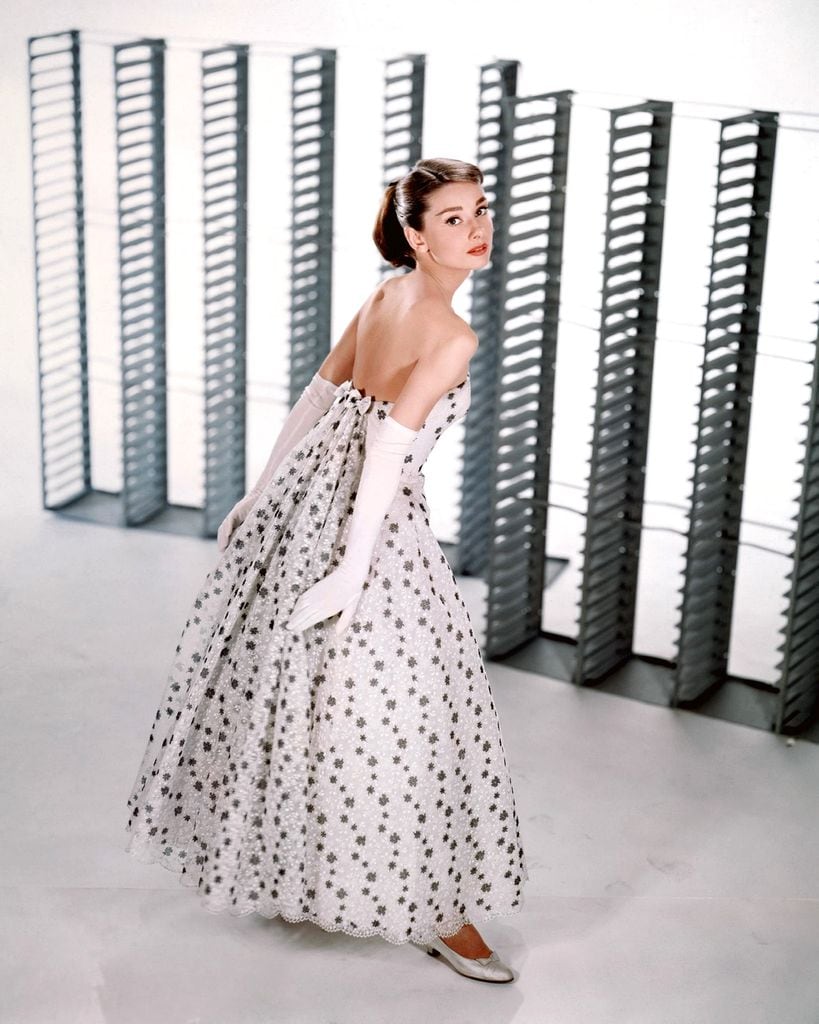 Audrey Hepburn en la película 'Funny Face' en 1957
