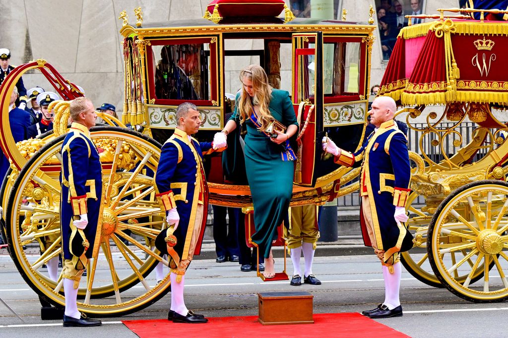 Amalia de Holanda en el Día del Príncipe el 17 de septiembre de 2024
