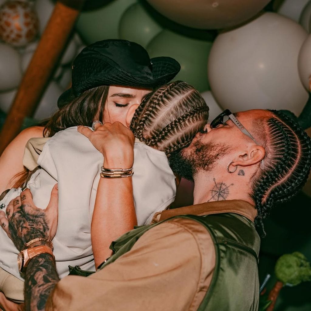 J Balvin y Valentina Ferrer han sido muy cuidadosos a la hora de mostrar el rostro de su hijo en redes