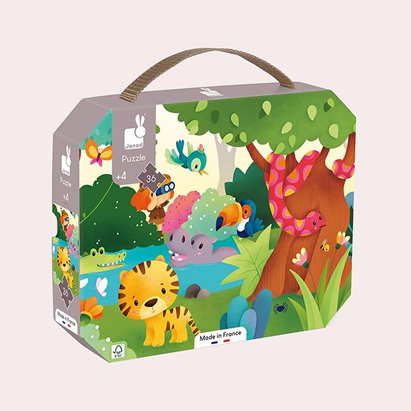 Janod - Puzle Animales Salvajes