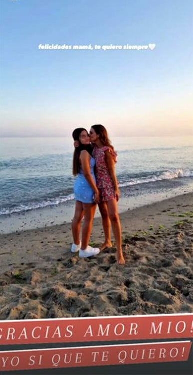 Paula Echevarría y su hija Daniella