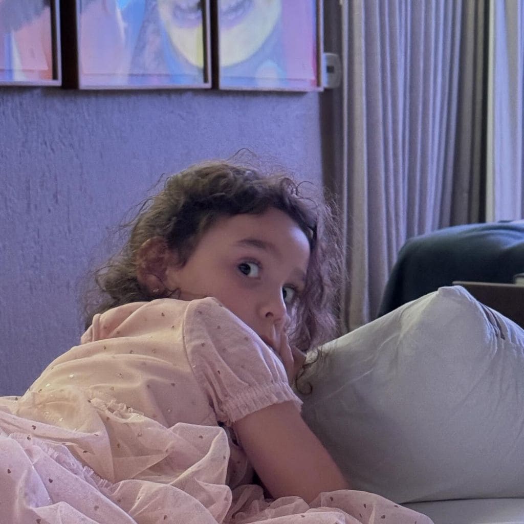 Cayetana, nieta de El Potrillo e hija de Camila Fernández