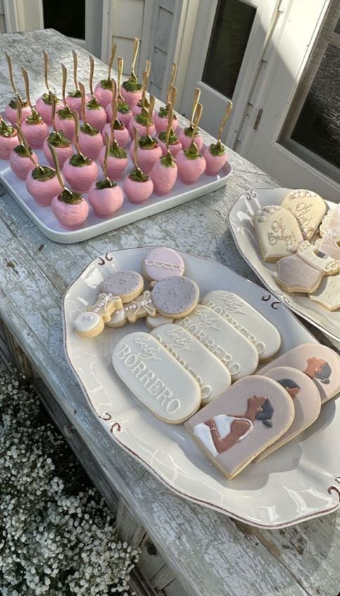 Jasmine Tookes baby shower