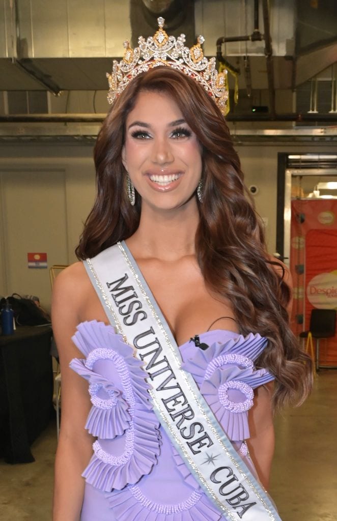 Lina Luaces fue elegida Miss Universe Cuba 2025 en julio pasado 
